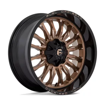   Fuel alu disky 22x10 ET-18 6x135/6x139.7 D797 ARC Platinum Bronze W/ Black LIP