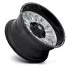   Alloy Wheel 20x10 ET-18 6x135/6x139.7 D798 ARC Silver Brushed Face W/ Milled Black LIP Fuel
