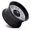 Alloy Wheel 20x10 ET-18 6x135/6x139.7 D798 ARC Silver Brushed Face W/ Milled Black LIP Fuel