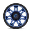 Alumínium felni 17x9 ET-12 5x127 D813 Syndicate Dark Blue W/ Black Ring Fuel