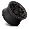   Alumínium felni 17x9 ET1 5x127 D824 Traction Matte Black W/ Double Dark Tint Fuel