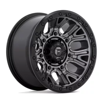   Alumínium felni 20x9 ET1 5x127 D825 Traction Matte Gunmetal W/ Black Ring Fuel