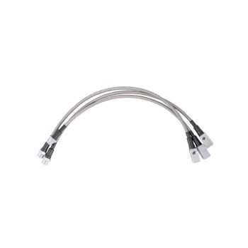   Flexibilní ocelová opletená teflonová brzdová hadice ve 3 kusech pro podvozek a nápravu Nissan Patrol Y61 s ABS +10cm