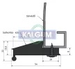 Kalgum univerzální, rozšiřovací gumové lemy blatníků 3,5 cm K35