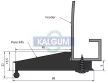 Kalgum univerzální, rozšiřovací gumové lemy blatníků 4,5 cm K45