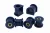 KALGUM sadu silentbloků stabilizátoru z polyuretanu pro Suzuki Samurai SJ410/413.