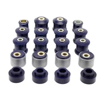   Kalgum sada silentbloků pro přední rameno s polyuretanovými silentbloky v kovovém pouzdře a s korektorovým silentblocem pro Nissan Patrol Y61 3.0 2000->