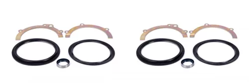 Kalgum těsnění kuličkového kloubu řízení s upevňovacími deskami a těsněním hřídele s napínákem pro Nissan Patrol Y61 levá + pravá strana