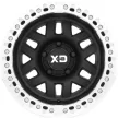 Alumínium felni 17x9 ET-38 5x127 KM229 Satin Black Machined Beadlock KMC