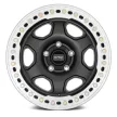 Alumínium felni 17x9 ET-38 5x127 KM233 Hex Satin Black Beadlock KMC