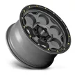 Alumínium felni 17x8.5 ET18 6x139,7 KM541 Dirty Harry Satin Gray W/ Black LIP KMC