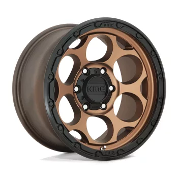   Alumínium felni 18x8.5 ET18 6x139,7 KM541 Dirty Harry Matte Bronze W/ Black LIP KMC