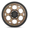   Alumínium felni 18x8.5 ET18 6x139,7 KM541 Dirty Harry Matte Bronze W/ Black LIP KMC