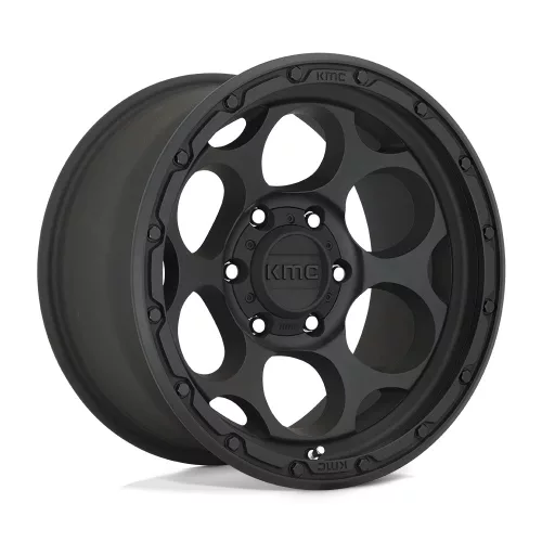 Alumínium felni 18x8.5 ET0 6x139,7 KM541 Dirty Harry Textured Black KMC