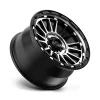   Alumínium felni 17x9 ET18 5x127 KM542 Impact Satin Black Machined KMC