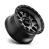   Alumínium felni 17x9 ET-12 5x127 KM544 Mesa Satin Black W/ Gray Tint KMC