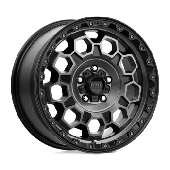   Alumínium felni 17x8 ET35 5x114.3 KM545 Trek Satin Black W/ Gray Tint KMC