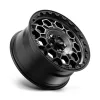   Alloy Wheel 17x9 ET-12 5x127 KM545 Trek Satin Black W/ Gray Tint KMC