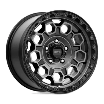   Alumínium felni 17x9 ET18 5x127 KM545 Trek Satin Black W/ Gray Tint KMC