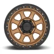 Alumínium felni 20x9 ET18 5x127 KM548 Chase Matte Bronze W/ Black LIP KMC