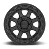   Alumínium felni 17x9 ET0 6x135 KM548 Chase Satin Black W/ Gloss Black LIP KMC