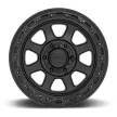 Alumínium felni 17x9 ET0 6x135 KM548 Chase Satin Black W/ Gloss Black LIP KMC