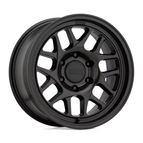 Alumínium felni 16x8 ET0 5x127 KM717 Bully OL Satin Black KMC