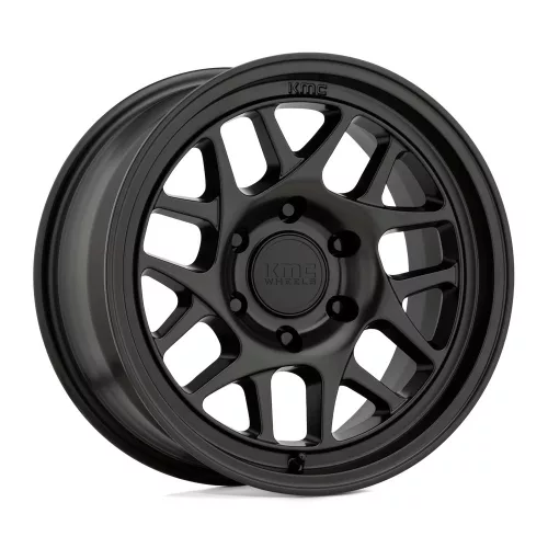Alloy Wheel 17x8.5 ET0 6x139.7 KM717 Bully OL Satin Black KMC