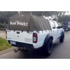   Plastové lemy blatníků Kut Snake pro Nissan Navara pick-up D22, 70 mm