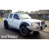   Plastové lemy blatníků Kut Snake pro Nissan Navara pick-up D22, 70 mm