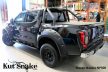 Kut Snake plastové lemy blatníků pro Nissan Navara D23, 95mm Monster s AdBlue nádrží