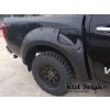   Kut Snake plastové lemy blatníků pro Nissan Navara D23, 95mm Monster s AdBlue nádrží