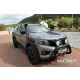 Plastové lemy blatníků Kut Snake pro Nissan Navara D23 NP300 (s palivovou nádrží AdBlue) 50 mm (přední sada)