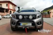 Plastové lemy blatníků Kut Snake pro Nissan Navara D23 NP300 (s palivovou nádrží AdBlue) 50 mm (přední sada)