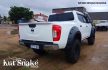Plastové lemy blatníků Kut Snake pro Nissan Navara D23 NP300 (standardní palivová nádrž) 50 mm ZADNÍ SADA
