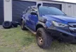 Rozšiřovací, plastové lemy blatníků KUT SNAKE pro Ford Ranger PX2, PX3, od 2016 -> 40 mm EXTRA SLIM