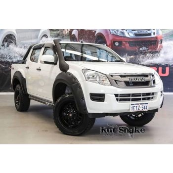   Plastové lemy blatníků Kut Snake pro Isuzu D-Max, 65 mm ( přednísada )