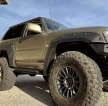 Plastové lemy blatníků Kut Snake pro 3 dveře Nissan Patrol Y61/GU/GR, série 4, 70 mm