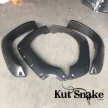 Plastové lemy blatníků Kut Snake pro 3 dveře Nissan Patrol Y61/GU/GR, série 4, 70 mm