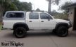 Rozšiřovací plastové lemy blatníků Kut Snake pro Toyota Hilux 167, 1996-2004