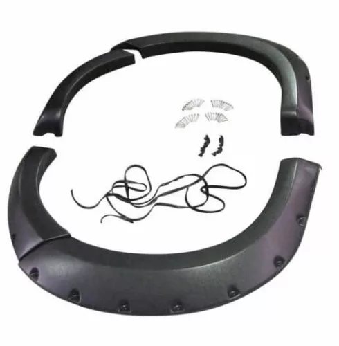 Rozšiřovací plastové lemy blatníků Kut Snake pro Toyota Hilux KUN1, 2005-2012, 50mm, přední sada