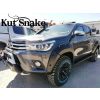  Plastové lemy blatníků Kut Snake pro Toyota Hilux Rocco 2022-> 75 mm