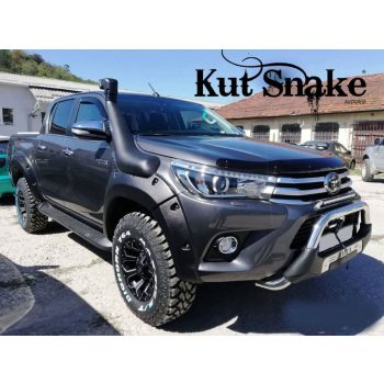   Plastové lemy blatníků Kut Snake pro Toyota Hilux Rocco 2019+ 75 mm