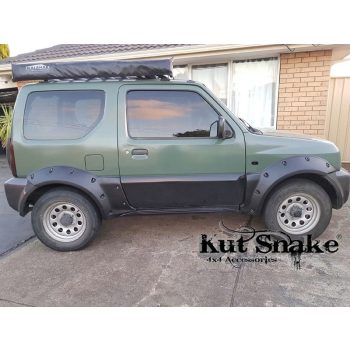 Plastové lemy blatníků Kut Snake pro Suzuki Jimny 100mm