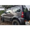 Plastové lemy blatníků Kut Snake pro Suzuki Jimny 100mm
