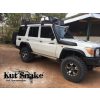  Rozšiřovací plastové lemy blatníků Kut Snake pro Toyota Land Cruiser 76, 50mm
