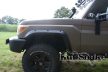 Rozšiřovací plastové lemy blatníků Kut Snake pro Toyota Land Cruiser 79 Pick-Up (double cab)