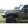   Rozšiřovací plastové lemy blatníků Kut Snake pro Toyota Land Cruiser 79 Pick-Up (double cab)
