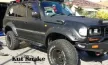 Rozšiřovací plastové lemy blatníků Kut Snake pro Toyota Land Cruiser 100/105, Monster, 95mm