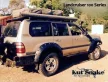 Rozšiřovací plastové lemy blatníků Kut Snake pro Toyota Land Cruiser 100/105, Monster, 95mm